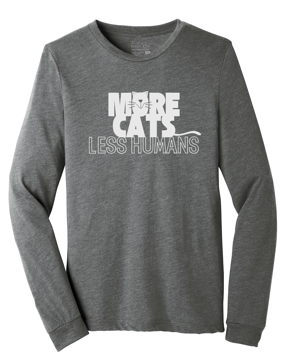 More Cats Less Humans Long Sleeve