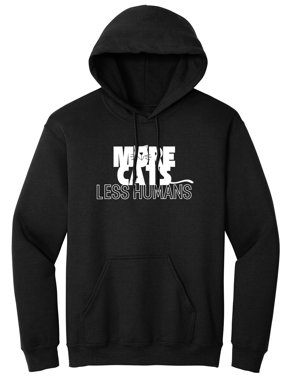 More Cats Less Humans Hoodie