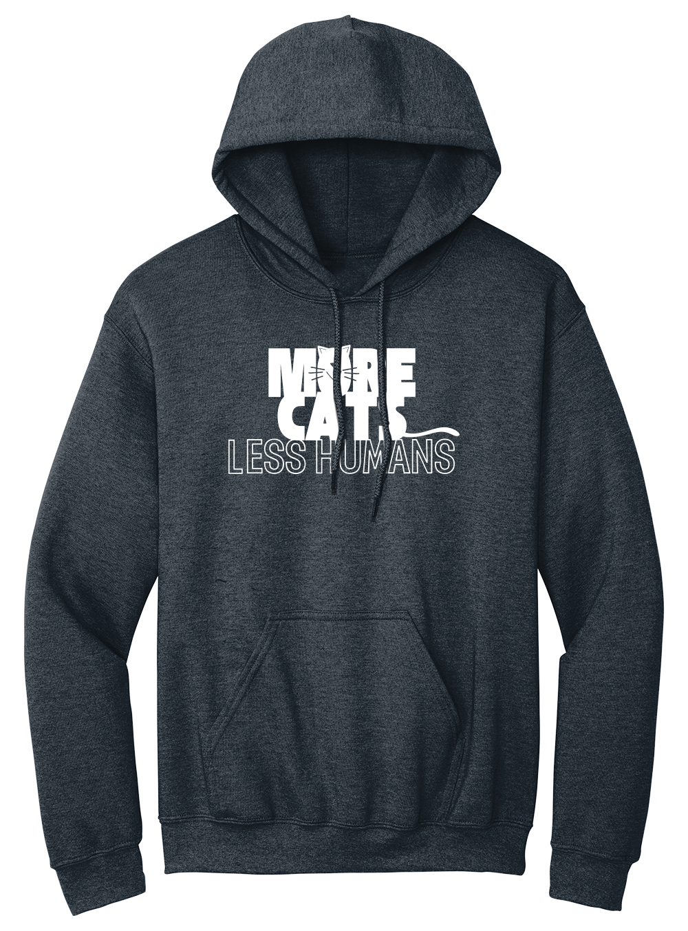 More Cats Less Humans Hoodie